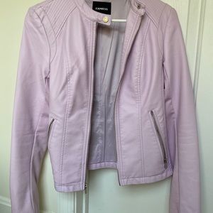 Women’s Express Faux Leather Moto Jacket